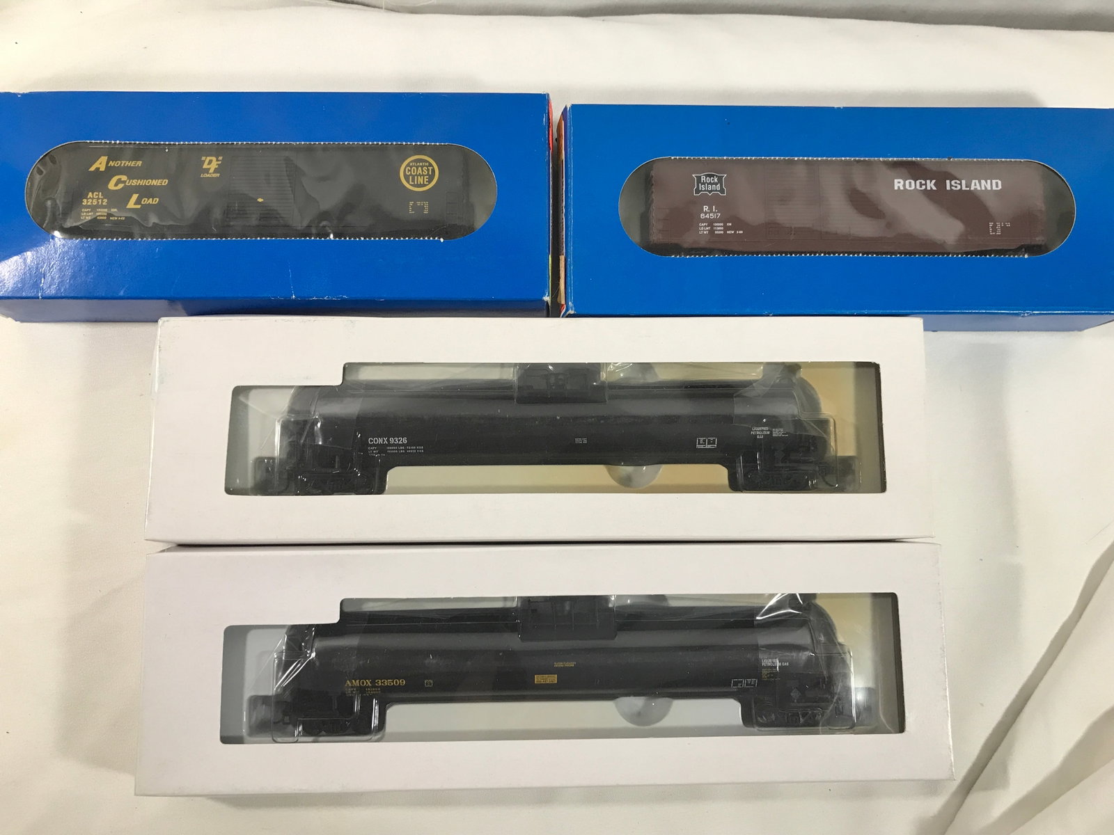 Toy Train Collection (4 Cars): All in original boxes