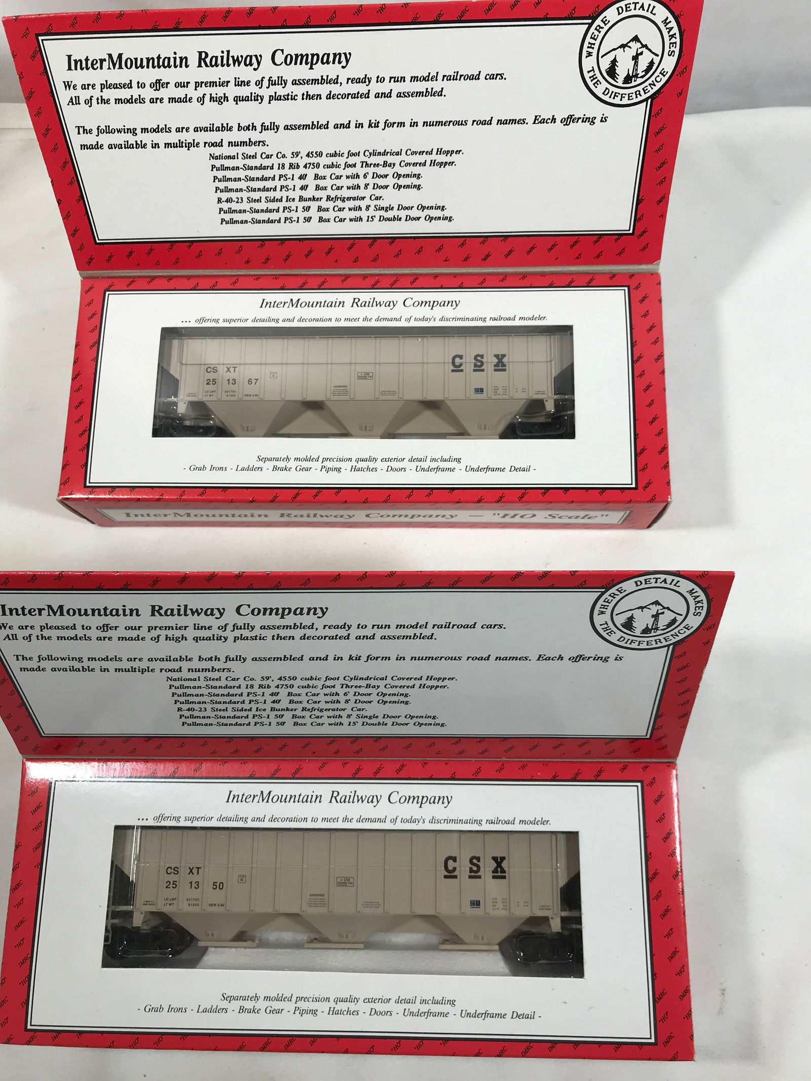 InterMountain Railway Company HO Cars (1 of 5)