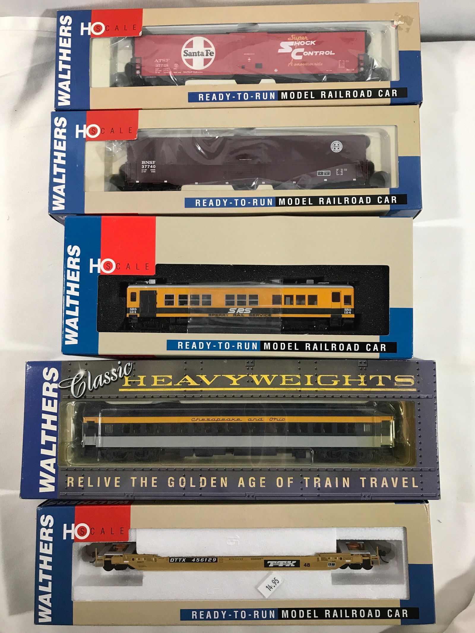Walthers HO Scale Collection (5 total) (1 of 4)