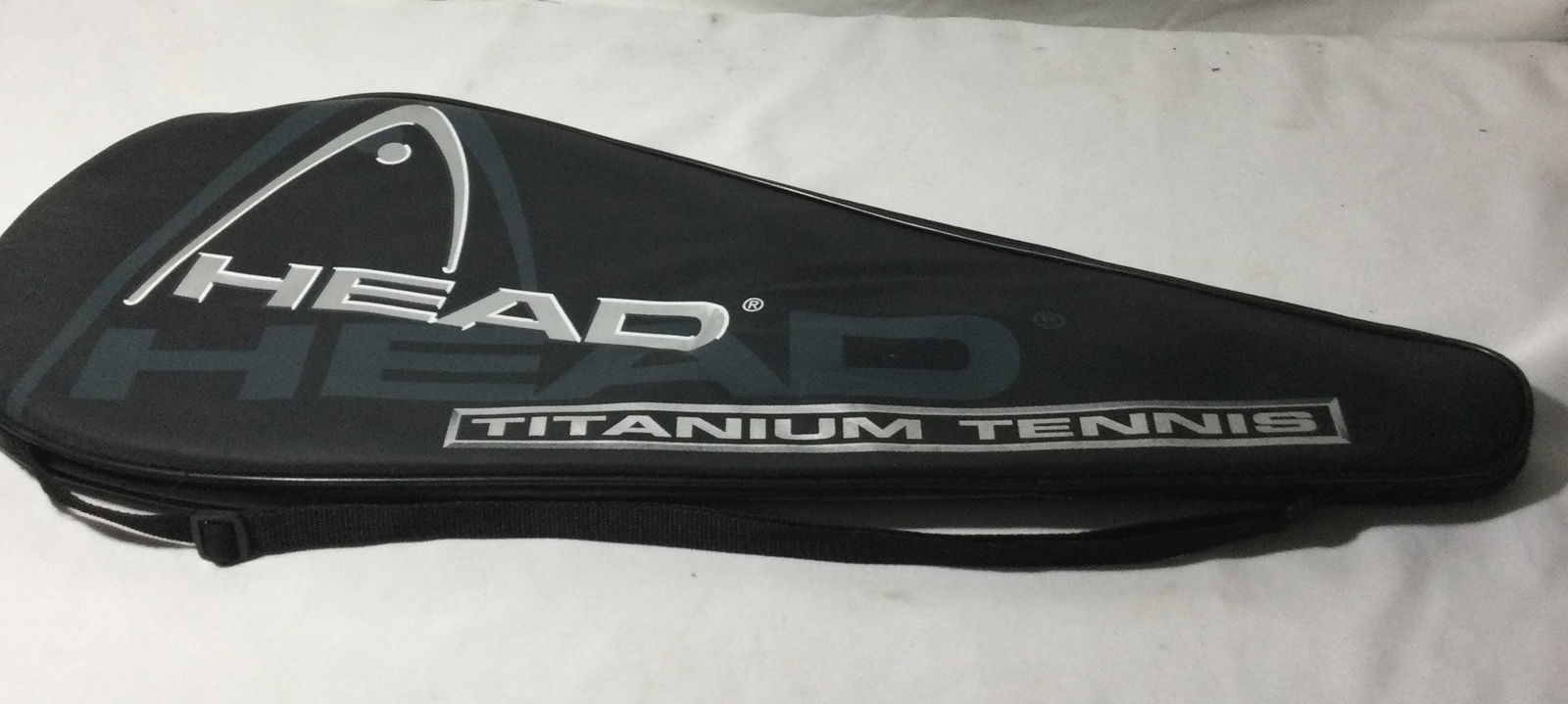 Head Titanium tennis racket in vinyl case: Used but in good condition