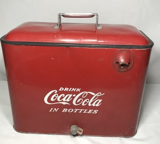 Vintage Authentic Coca Cola Cooler