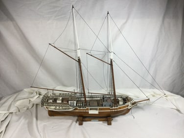 Wooden Model Ship AGATE - Large Model