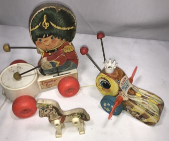 Vintage Fisher Price Wooden Toys (3)