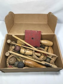 Old Wooden Games