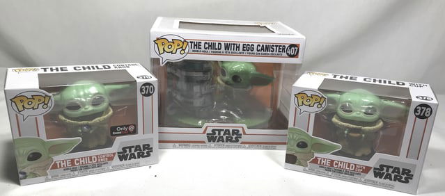 Star Wars The Child Funko Pop Set of 3