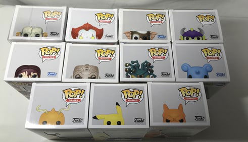 Funko Pops Collection of 11