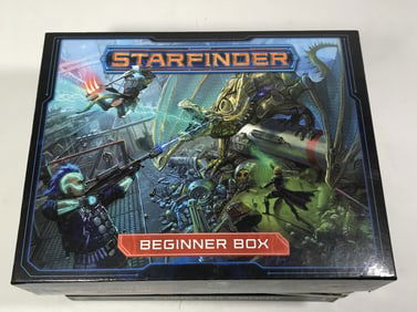 Starfinder Beginner Box and Books