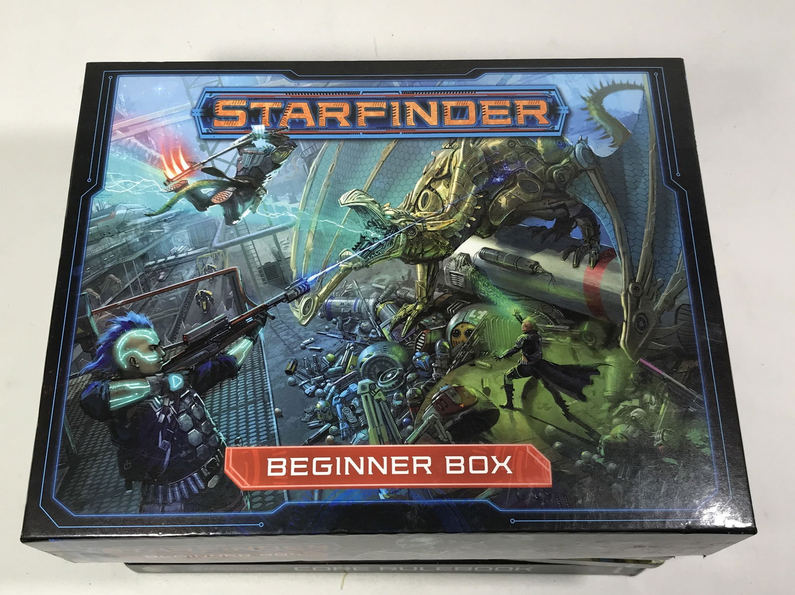 Starfinder Beginner Box and Books: Role Playing Game, Beginner box, Alien Archive, Alien Archive 2, Armory, Pact Worlds, Core Rule Book