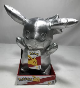 Pokémon Plush Silver Pikachu