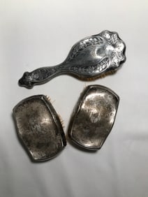 Vintage Vanity Brush Set