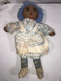 Vintage Doll - Raggedy Anne Style