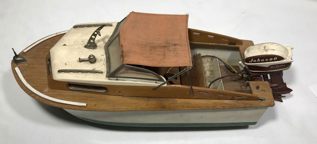 Vintage 1950s Cabin Cruiser Boat
