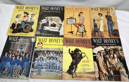 Walt Disney / Mickey Mouse Club Magazines