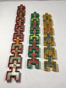Vintage 1950s Noma Acrobat Tumble Stacking Clowns