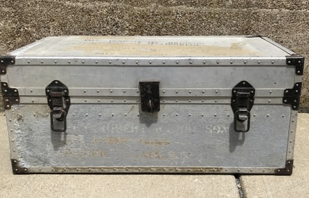 Vintage Metal Chest