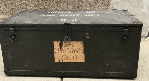 Military Storage Chest