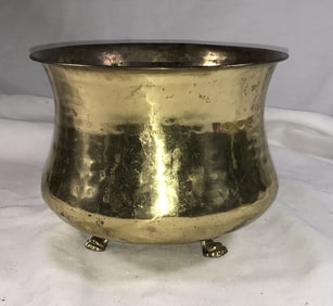 Vintage Brass Planter