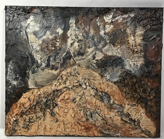 Enid Edelman ROCKY OVERLOOK Abstract Art