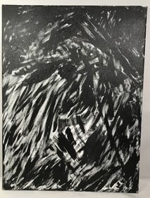 Enid Edelman Abstract Painting STORM