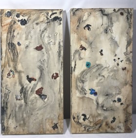 Autumn Breezes I & II by Enid Edelman