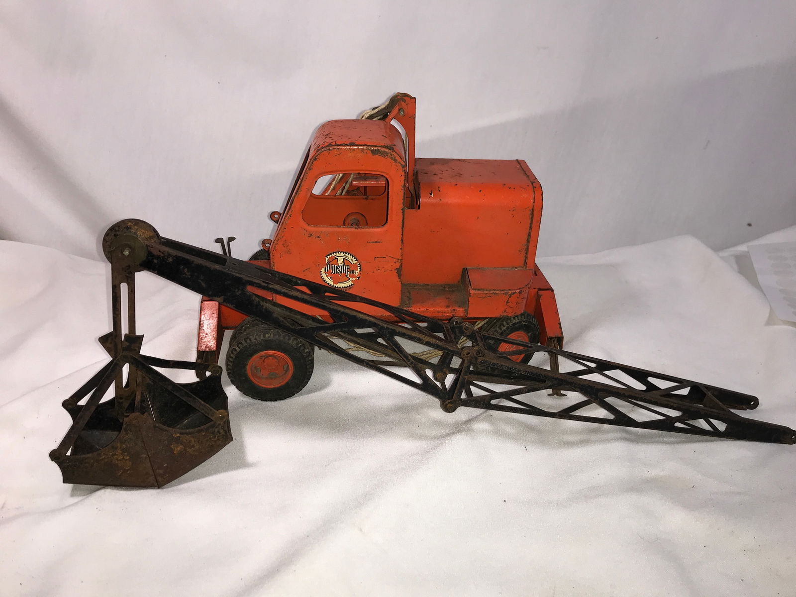 Vintage Doepke Model Toy Crane & Shovel (1 of 8)