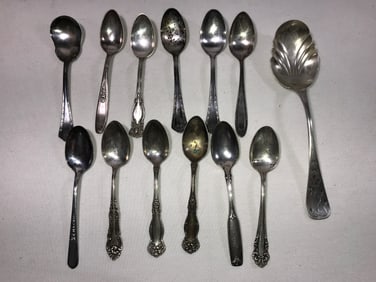 Silverplate Flatware Collection