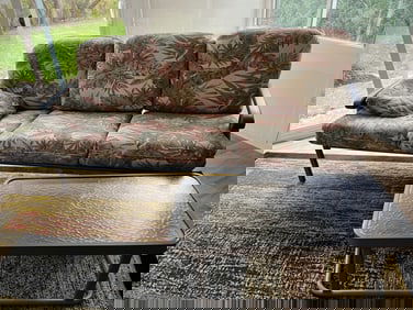 Tropical Pattern Patio Furntiure Set