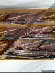 Lionel Flat Cars w/ Trailers (3)