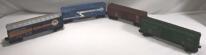 Lionel O Gauge Boxcar Collection (4)