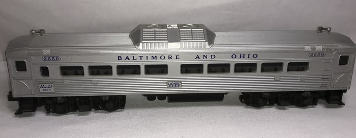 Lionel Baltimore & Ohio Passenger Car 2559