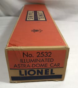Lionel 2532 Illuminated Astra-Dome Car