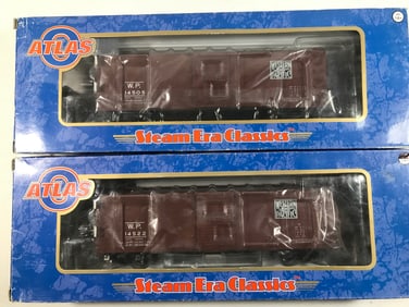 Atlas Steam Era Classics Box Cars (2)