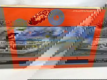 Lionel Hank’s Ford Dealership in org box