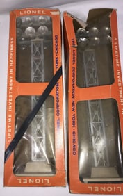 Lionel 195 Flood Light Towers (2)