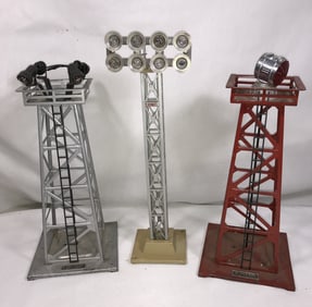 Lionel Light Towers (3)