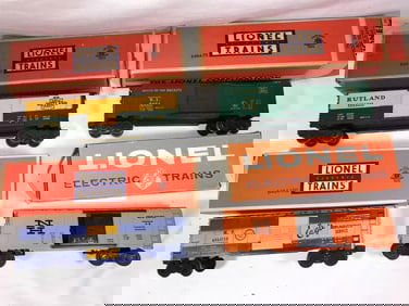 Lionel Trains Box Car Collection (4 total) 6464