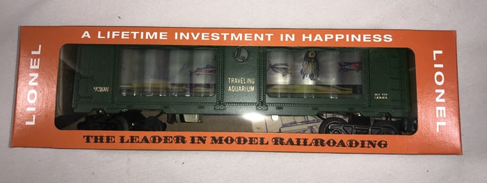 Lionel 3435 Traveling Aquarium in org box