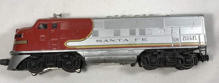 Lionel O Gauge Santa Fe Locomotive
