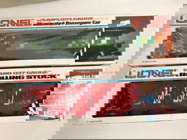 Lionel O and O27 Gauge Train Cars (2)