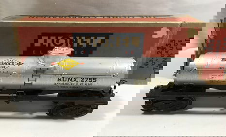 Lionel 2755 Sunoco O Gauge Tank Car