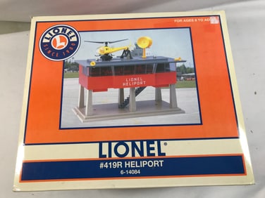 Lionel 419R Heliport in org box
