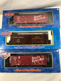 Atlas Steam Era Classics Box Cars (3)