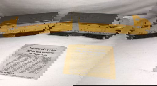 Lionel Twin Diesel Locomotives Union Pacific