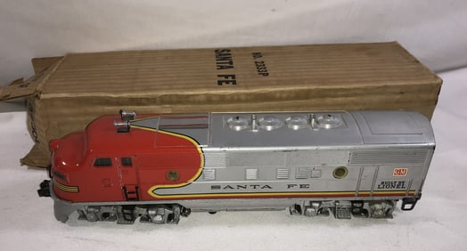Lionel 2333P Santa Fe Locomotive in box