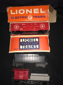 Lionel trains 3 Car Collection
