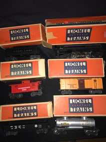 Lionel Train Set including RARE 2454 Box Car