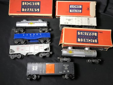 Lionel Trains 6 Car Collection