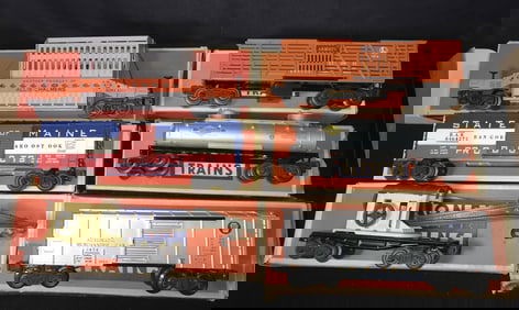 Lionel 6 Car Collection All in org boxes