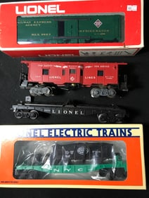 Lionel Trains 4 Car Collection