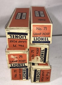 Lionel Lamp Post Collection 6 total